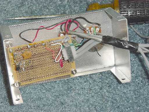 Inside box, botom view