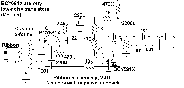 Preamp schematic V3.0