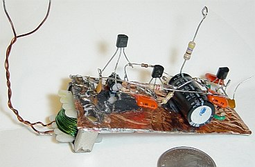 Gamma unit preamp, back